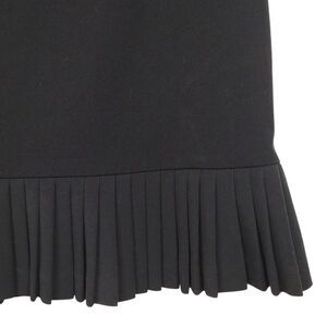 Briggs Skirt Pleated Hem Black size 12 Petite